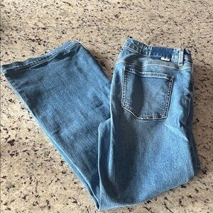 Daze Classic Flare Blue Denim Jeans